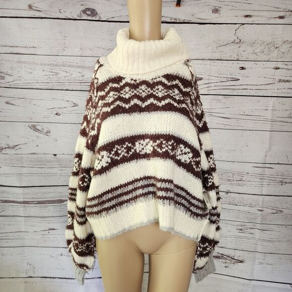 Free People Womens Check Me Out Sweater Large NWT - Picture 9 of 12